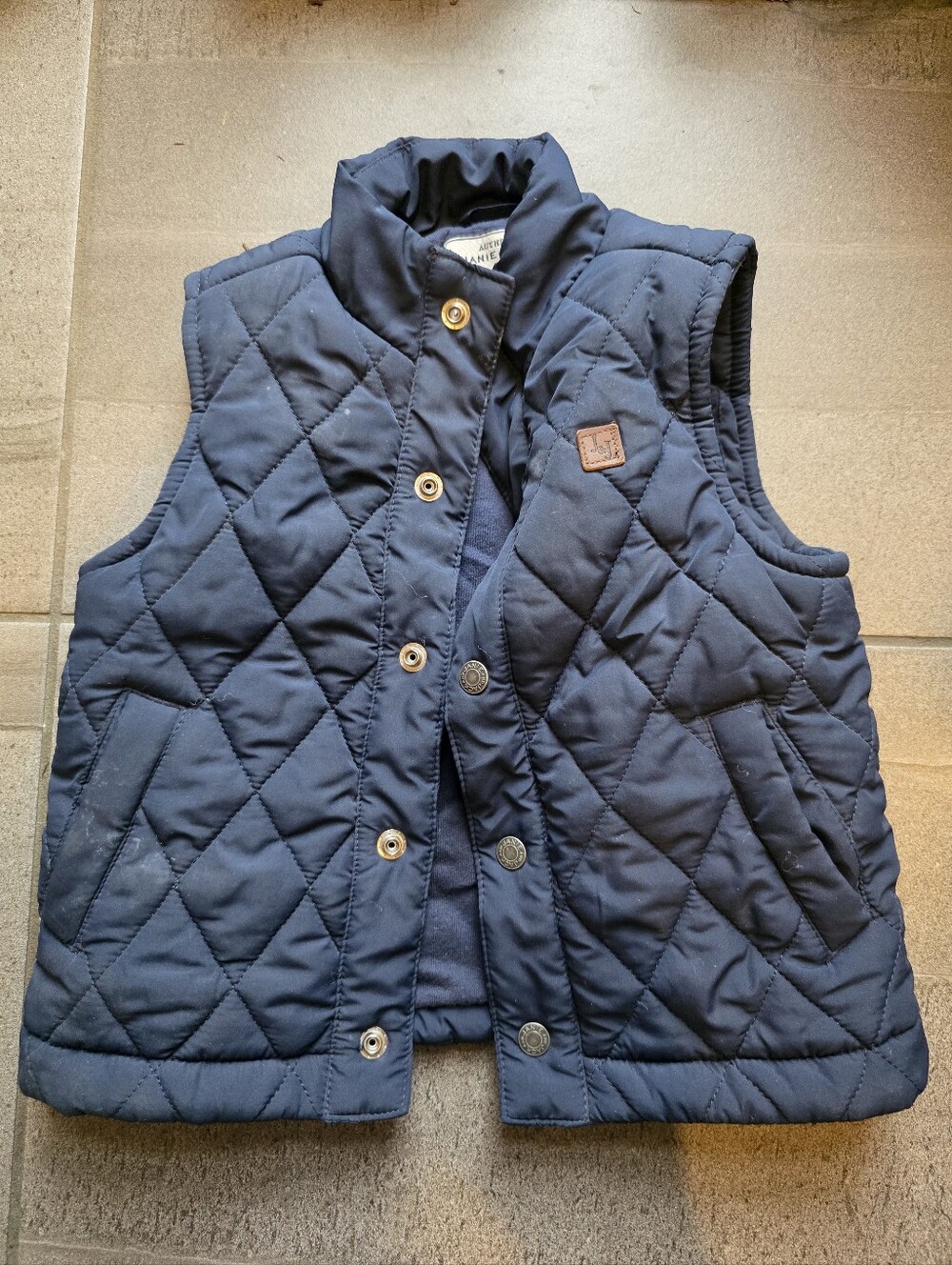 Janie and Jack 18M 24M Navy Quilted